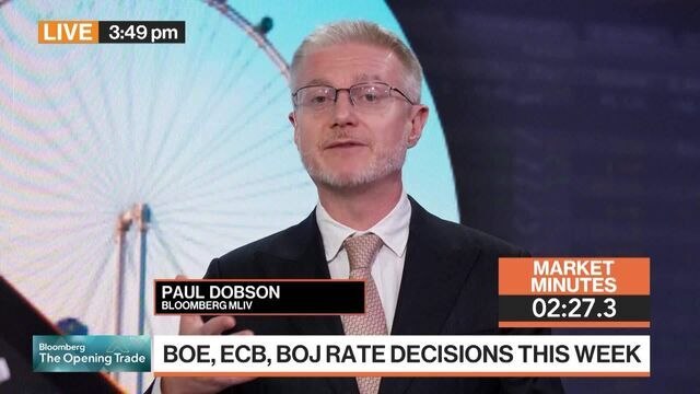 BOJ Stands Out in Big Central Bank Week: 3-Minute MLIV