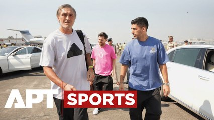 Lionel Messi Leaves India's Arun Jaitley Stadium After 30 Mins, Heads for Next Event | APT