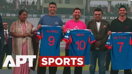 Messi in Delhi: Football Icon Meets Rekha Gupta and ICC Chairperson Jay Shah Amid Huge Crowd | APT