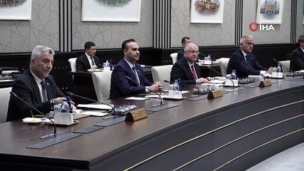 Cumhurbaşkanlığı Kabinesi, Cumhurbaşkanı Recep Tayyip Erdoğan başkanlığında Beştepe’de toplandı