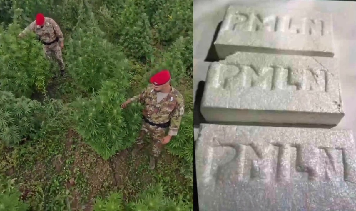 Sardegna. blitz antidroga: 16 arresti, Olbia al centro del traffico (15.12.25)