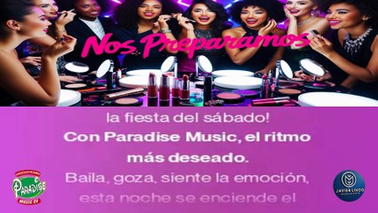 NOS PREPARAMOS PARA LA FIESTA POR JAVIER LINDO M.