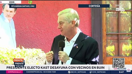 Frente a Frente -   ¡Qué buen ejemplo de comportamiento y cultura democrática de los políticos chilenos! - Lunes 15 de diciembre 2025