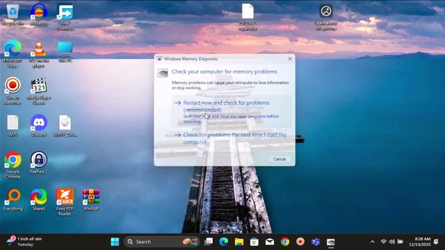 حل جميع مشاكل الرامات على الويندوز دون إستعمال أي برنامج