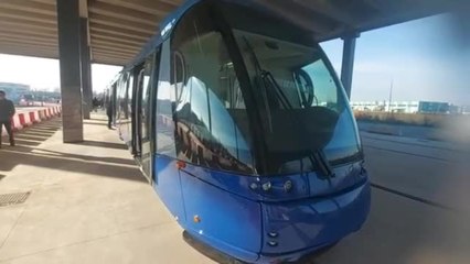 Padova, il video del nuovo tram: il colore di Giotto e gli spazi più ampi