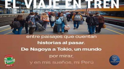 EL VIAJE EN TREN POR JAVIER LINDO M.