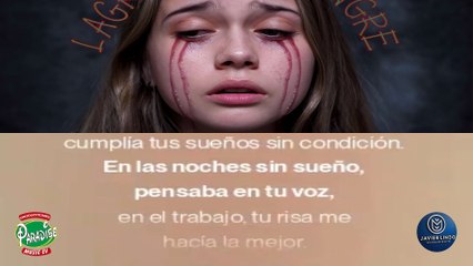 LAGRIMAS DE SANGRE POR JAVIER LINDO M.