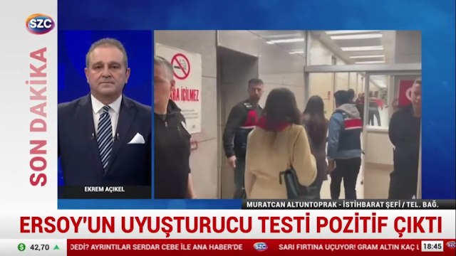 Mehmet Akif Ersoy ve spiker Ela Rümeysa Cebeci'nin uyuşturucu testi 'pozitif' çıktı