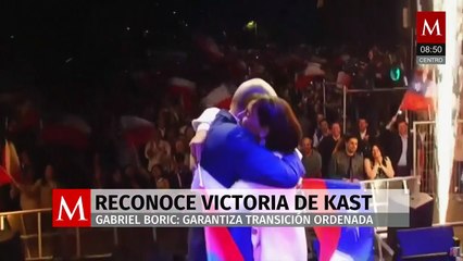 Gabriel Boric reconoce victoria de Kast y garantiza transición ordenada en Chile