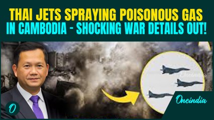 Thailand-Cambodia War SHOCKER- Thai Forces Using CHEMICAL WEAPONS? Poisonous Gas Sprayed Via Drone