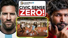 Messi – Indian Civic Sense FAILED Again