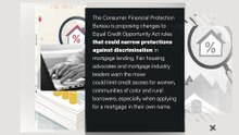 The Consumer Financial Protection Bureau is proposing changes