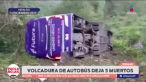 Accidente carretero en Hidalgo deja cinco fallecidos  | DPC con Paola Rojas