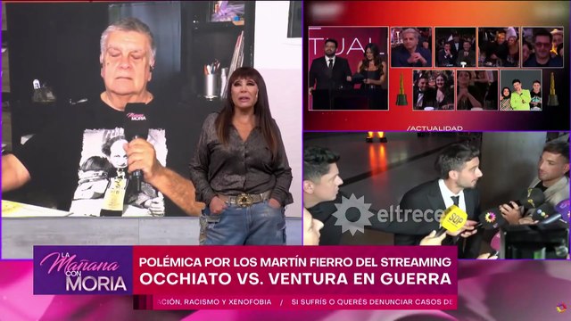 Moria Casán destrozó a Nico Occhiato y su pareja, Flor Jazmín Peña