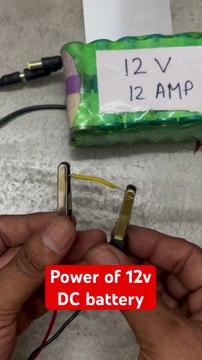 Real Power Test of 12V DC Battery