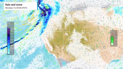 US Weather this Week - new atmospheric river in the Pacific Northwest