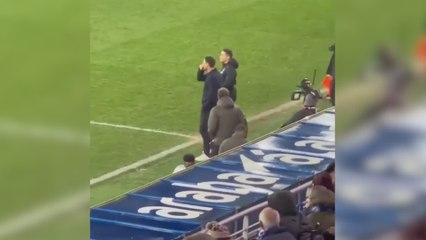 Lo que hizo Vinicius en el cambio con todo el estadio cantando contra él: tienen que verlo