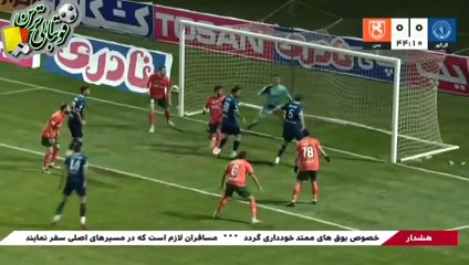 خلاصه بازی گل‌گهر و مس رفسنجان