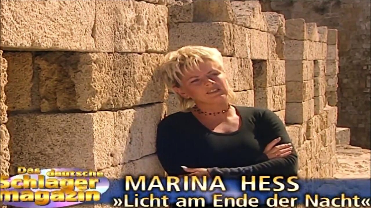 MARINA HESS — »Licht am Ende der Nacht« | von „Das deutsche Schlagermagazin“ – Folge 1 • Musik Videos - Compilation · 2001 da music ● Deutsche Austrophon