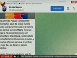 Presidente Nicolás Maduro celebra el día del Poder Popular Constituyente