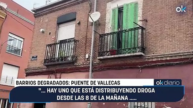 Drogas, okupas, bandas latinas y suciedad en Puente de Vallecas (Madrid): Me iría si pudiera