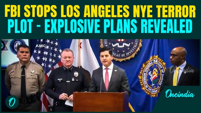FULL VIDEO: US Los Angeles TERROR ATTACK PLOT Foiled| FBI Reveals CHILLING Info On NYE Attack Plan