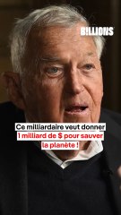 😱 Ce milliardaire veut sauver la planète ⁉️