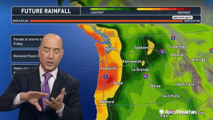 Stormy week ahead for the Northwest