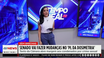 “Será feita uma correção no texto do PL da Dosimetria”, diz relator no Senado | TEMPO REAL