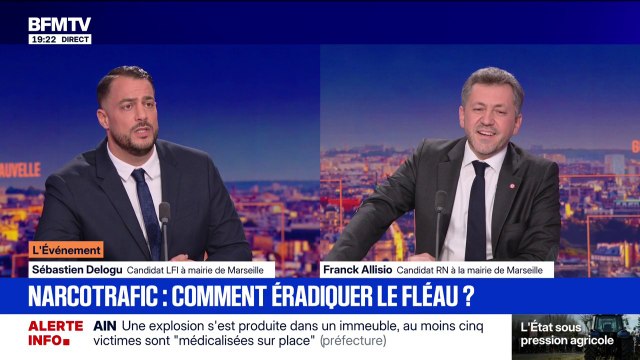 Municipales 2026: Franck Allisio (RN) veut un état d'urgence pour Marseille