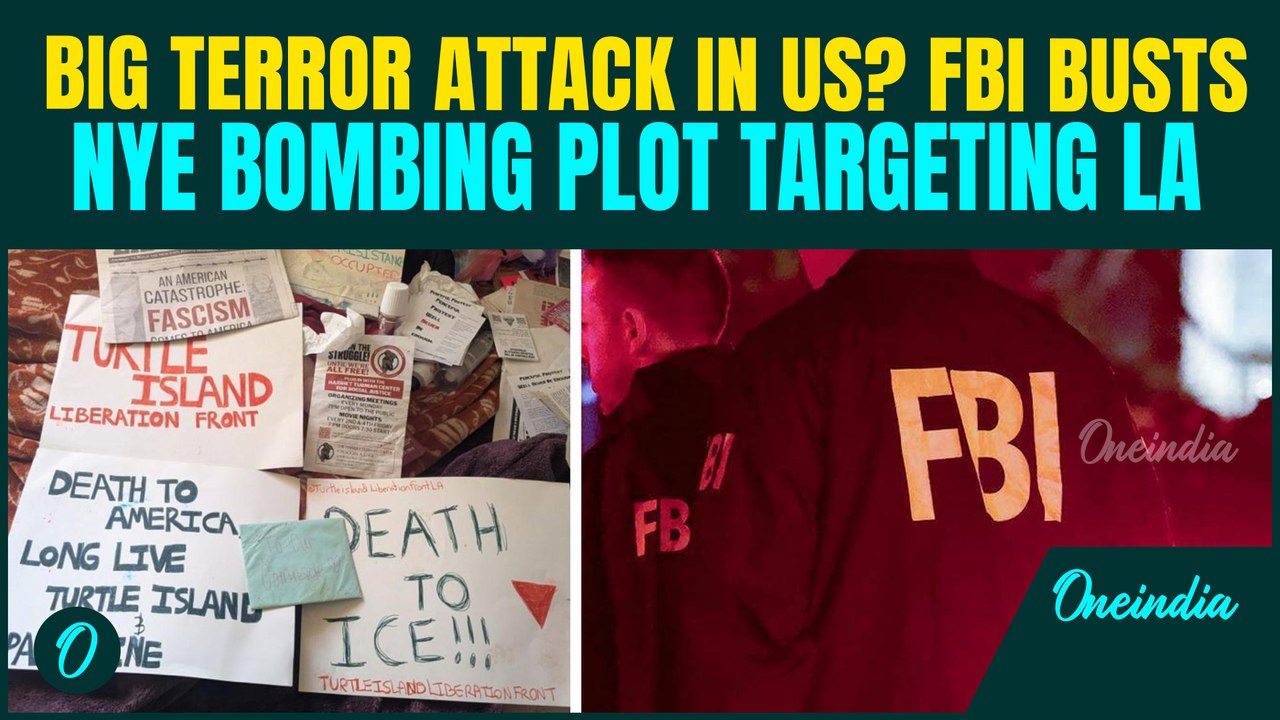 US BREAKING: FBI Thwarts ‘MASSIVE’ NYE Bombing Plot in California | ‘DEATH TO ICE’ Posters Seized