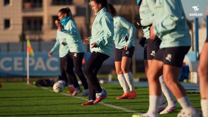 Les Marseillaises préparent Montpellier HSC - OM
