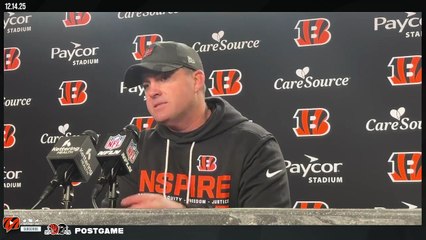 Zac Taylor on Bengals' Loss to Ravens, Being Eliminated From Playoffs