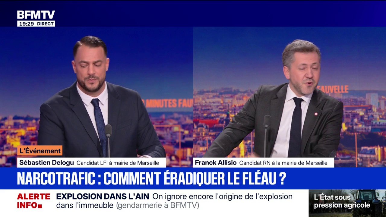 Logement à Marseille: Franck Allisio ne veut "plus augmenter la taxe foncière, avoir une brigade anti-tags et anti-squatteurs"