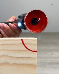 Wood corner cutting made easy🛠️