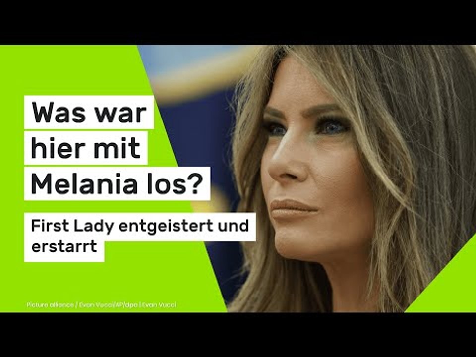 Melania neben Donald Trump: First Lady entgeistert und erstarrt - was war hier mit Melania los?