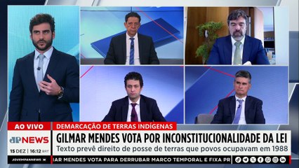 Gilmar Mendes acerta em votar pela inconstitucionalidade do Marco Temporal? Piperno avalia