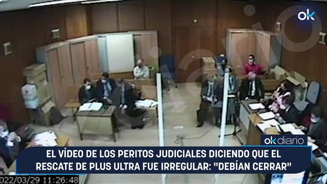 El vídeo de los peritos judiciales diciendo que el rescate de Plus Ultra fue irregular: Debían cerrar