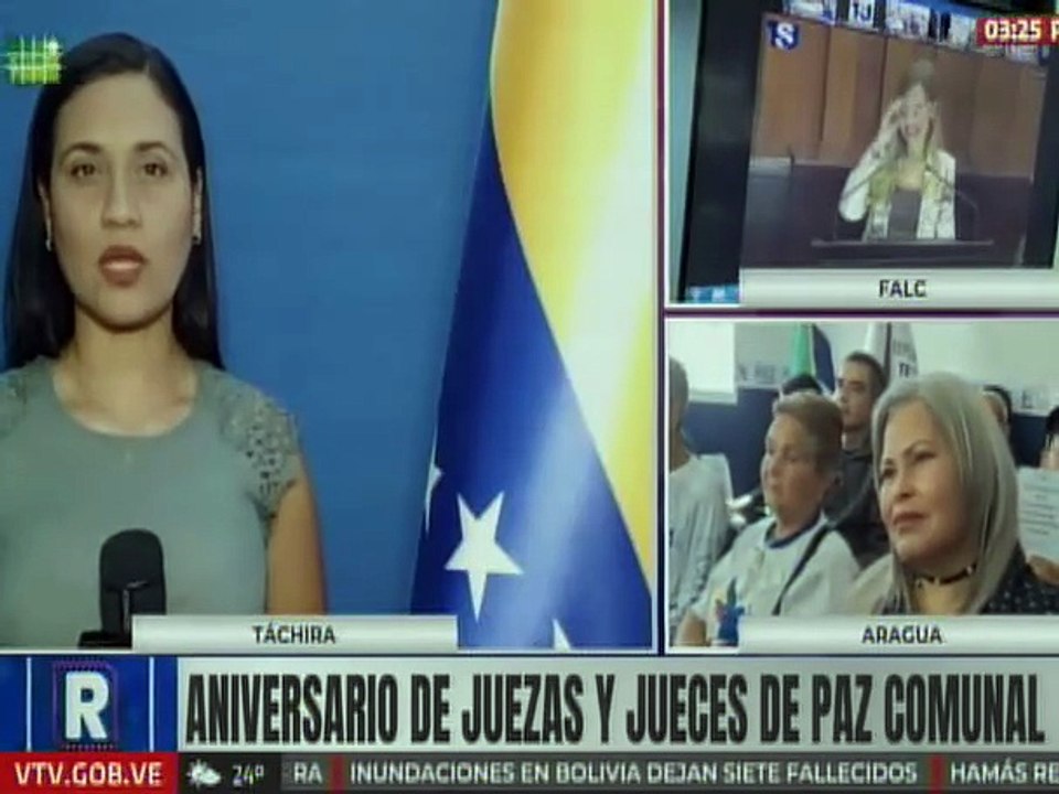 Juezas y jueces de paz del estado Táchira celebran su primer aniversario