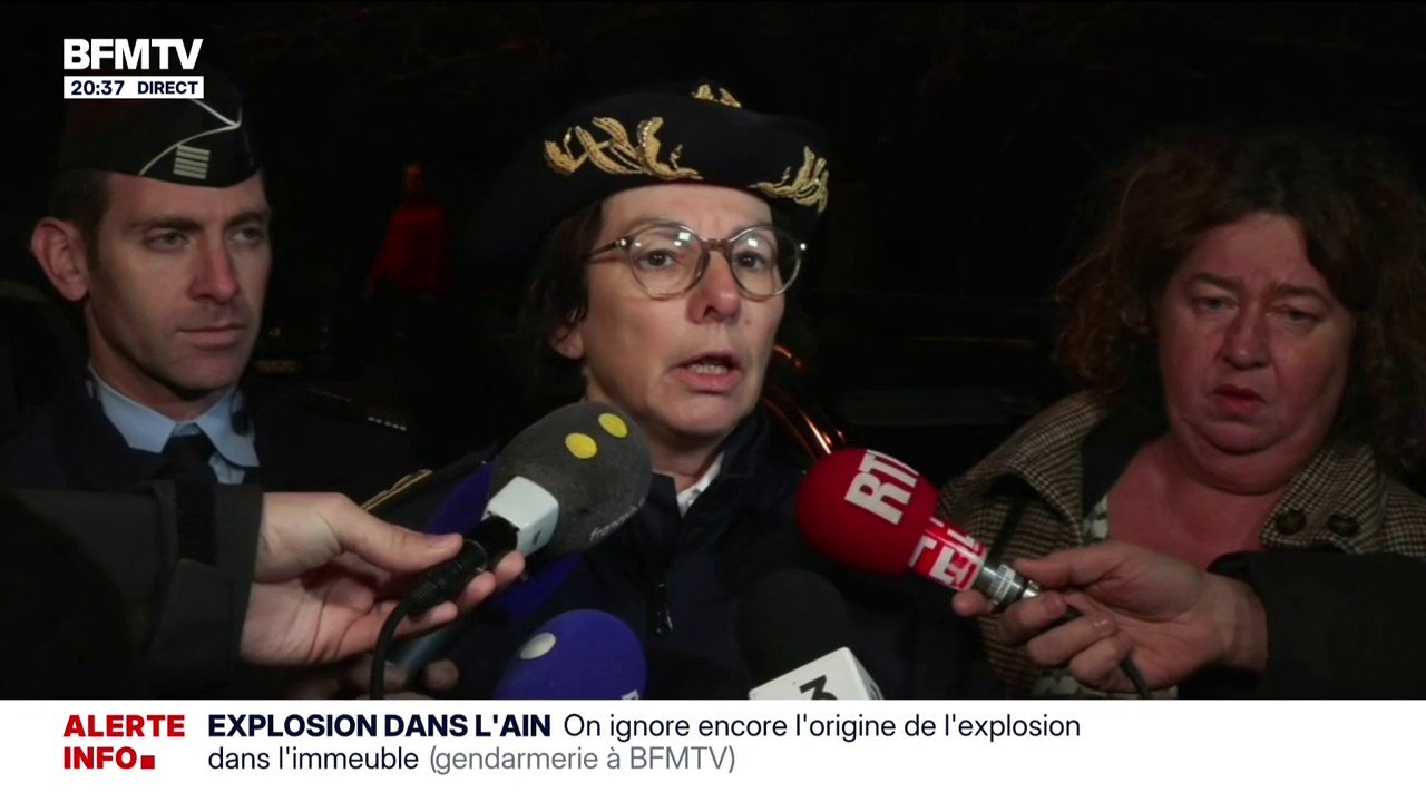 Explosion dans l’Ain : “Nous avons encore des v...