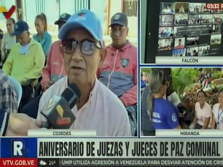 Cojedes | Jueza y jueces de paz celebran su primer aniversario de ejercicio judicial