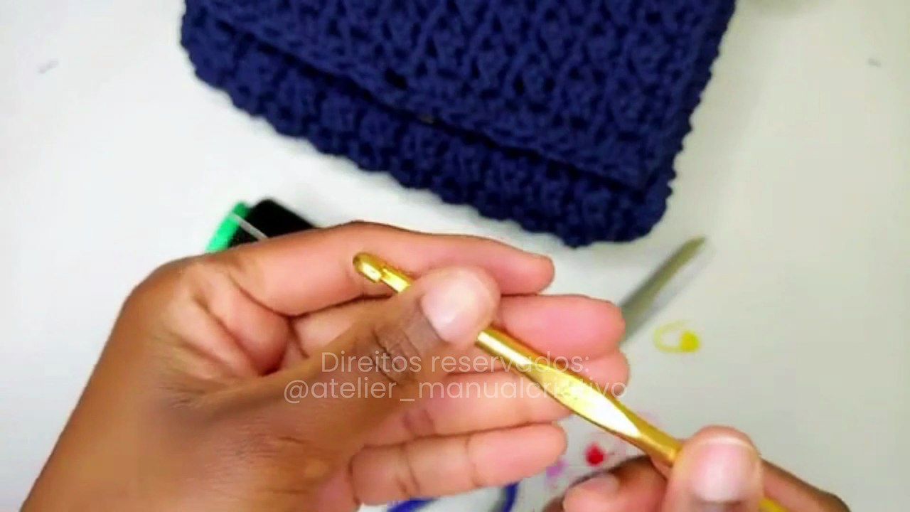Bolsas de crochê - Modelo 03