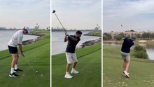 Sinner, Vagnozzi, Cahill: sfida a golf a Dubai
