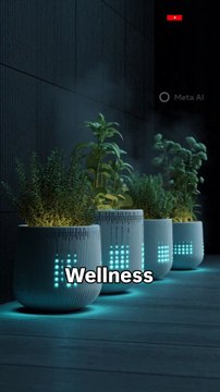 Air Indicator Planters Business Idea | Smart Indoor Plants #airqualityplants #smartplanters #indoorplants #smartliving #ecobusiness #homeinnovation #businessideas #shorts