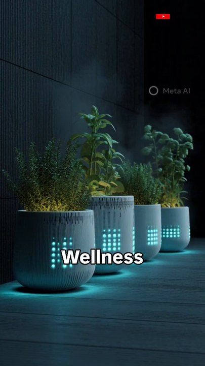 Air Indicator Planters Business Idea | Smart Indoor Plants  #airqualityplants #smartplanters #indoorplants #smartliving #ecobusiness #homeinnovation #businessideas #shorts