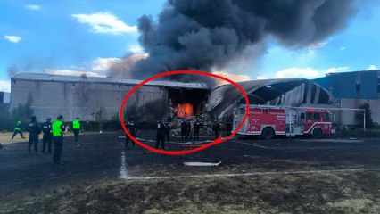 Avioneta se desploma antes de aterrizar; se reportan lesionados