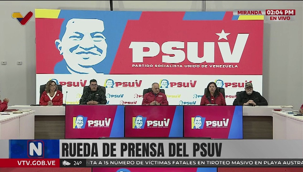 PSUV rechaza las agresiones de la UE contra Venezuela