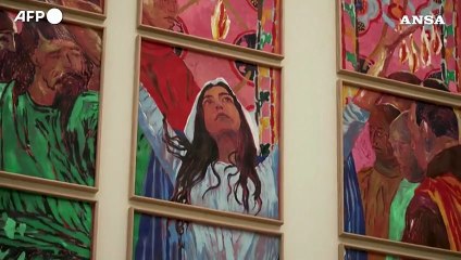 Parigi, al Grand Palais i modelli delle nuove vetrate di Notre-Dame