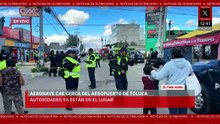 Tras caída de avioneta en Toluca trasladan vía aérea a dos lesionados