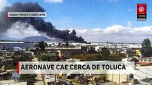 Se filtra audio previo al desplome de avioneta cerca del Aeropuerto de Toluca